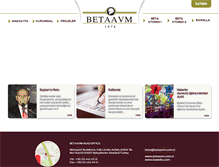 Tablet Screenshot of betaavm.com.tr